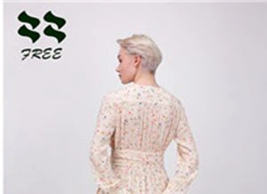 long evening dress with long sleeve