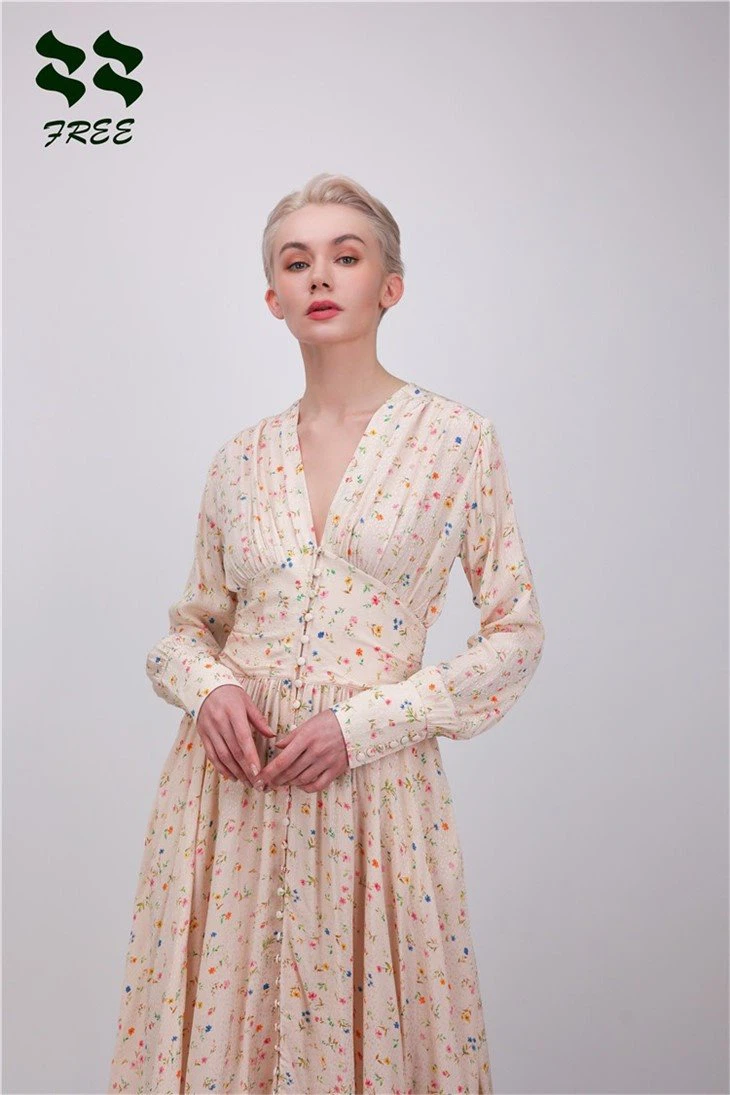 deep v neck evening dress