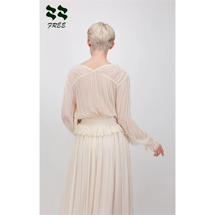 smocking long dress