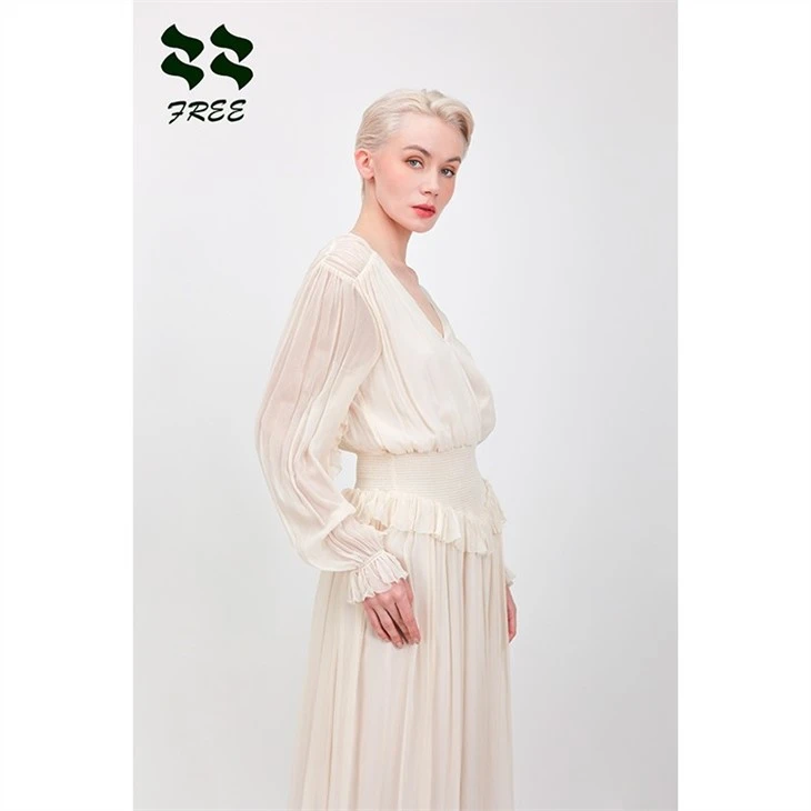 long sleeve dress elegant