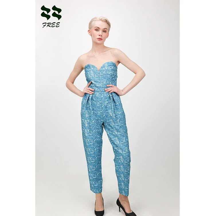 Mouwloze jumpsuit met zakken